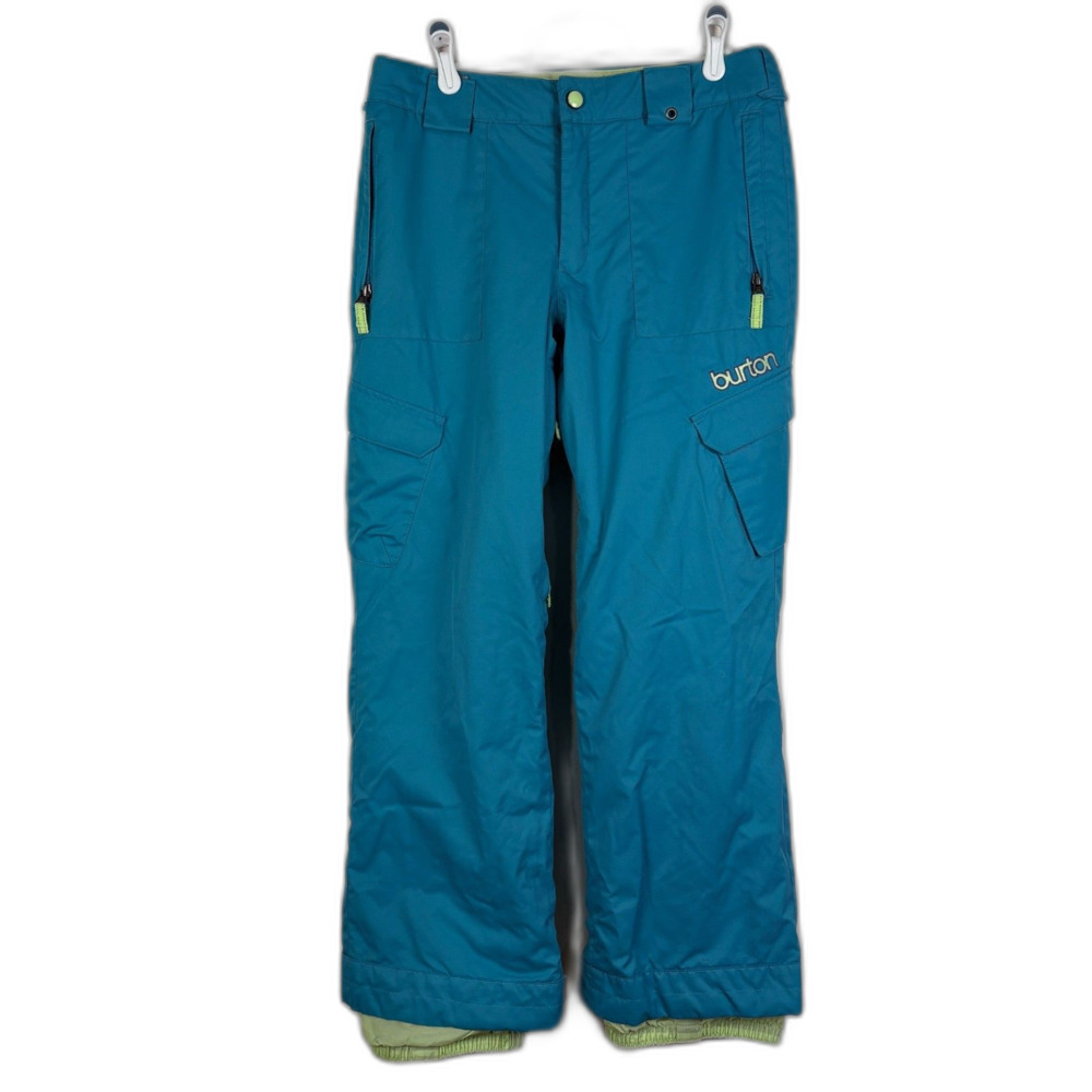 Burton Dry Ride Snow Pants Girls XL 18 Elite Cargo Pant Blue Ski Snowboard